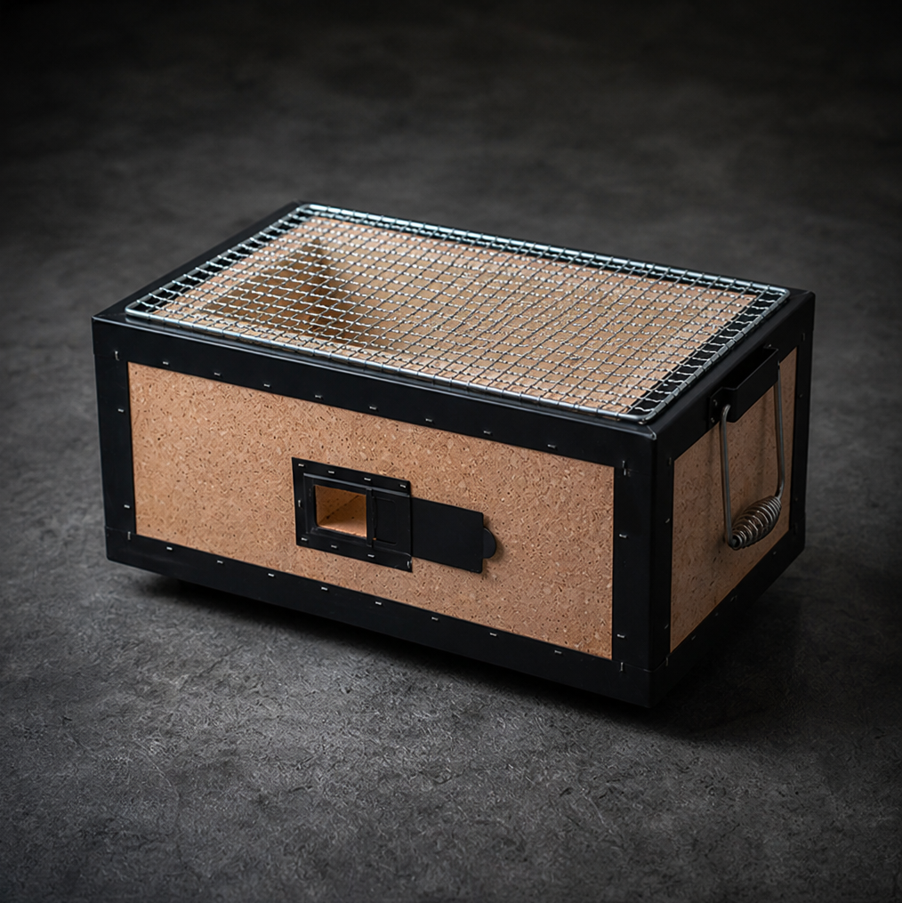 Okunoto Japanese Hibachi Konro Grill Medium (Wide) BBQ