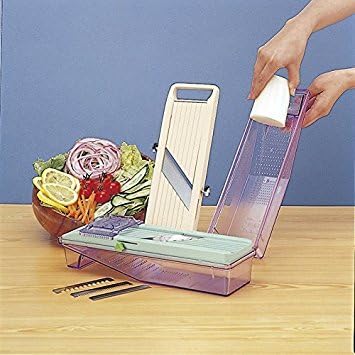 Benriner 蔬菜切片機(附接料盤)日式曼陀林