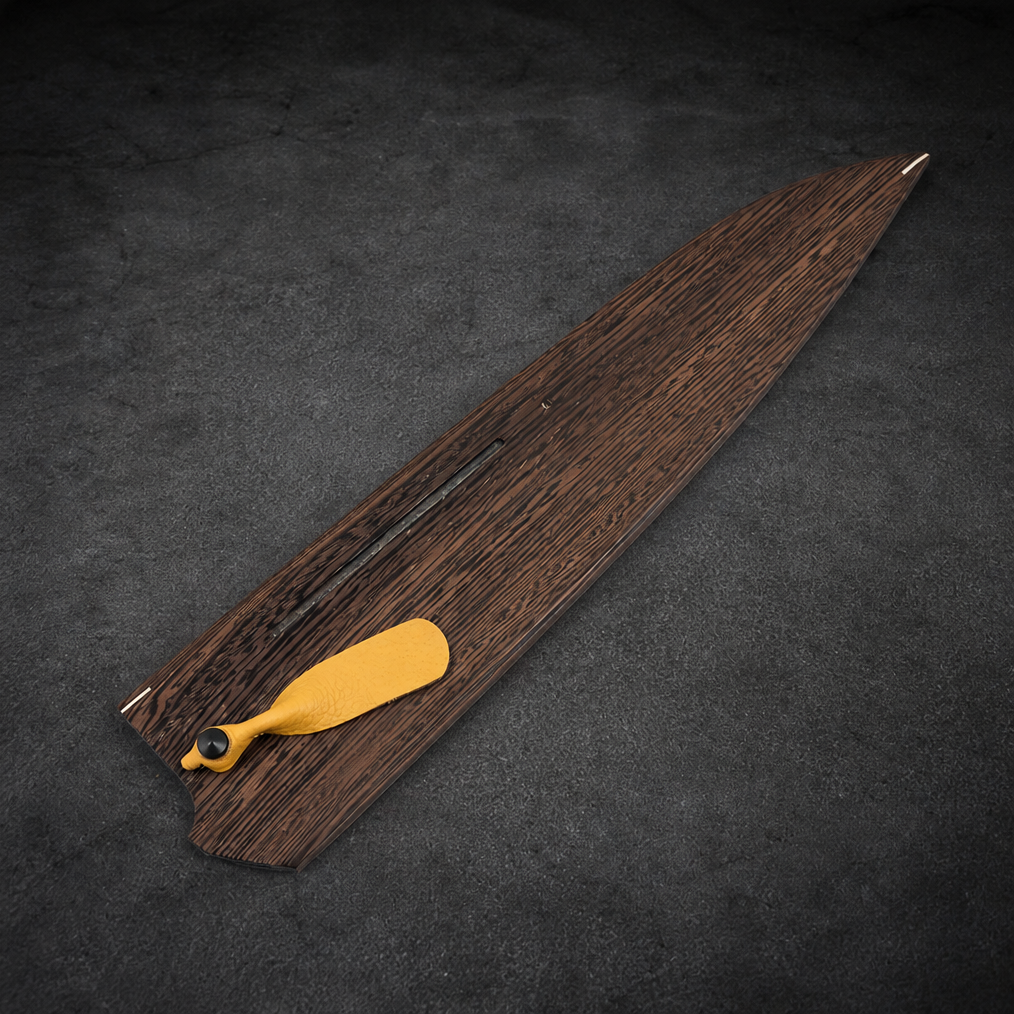 Leather Saya Pin Holder with Pin