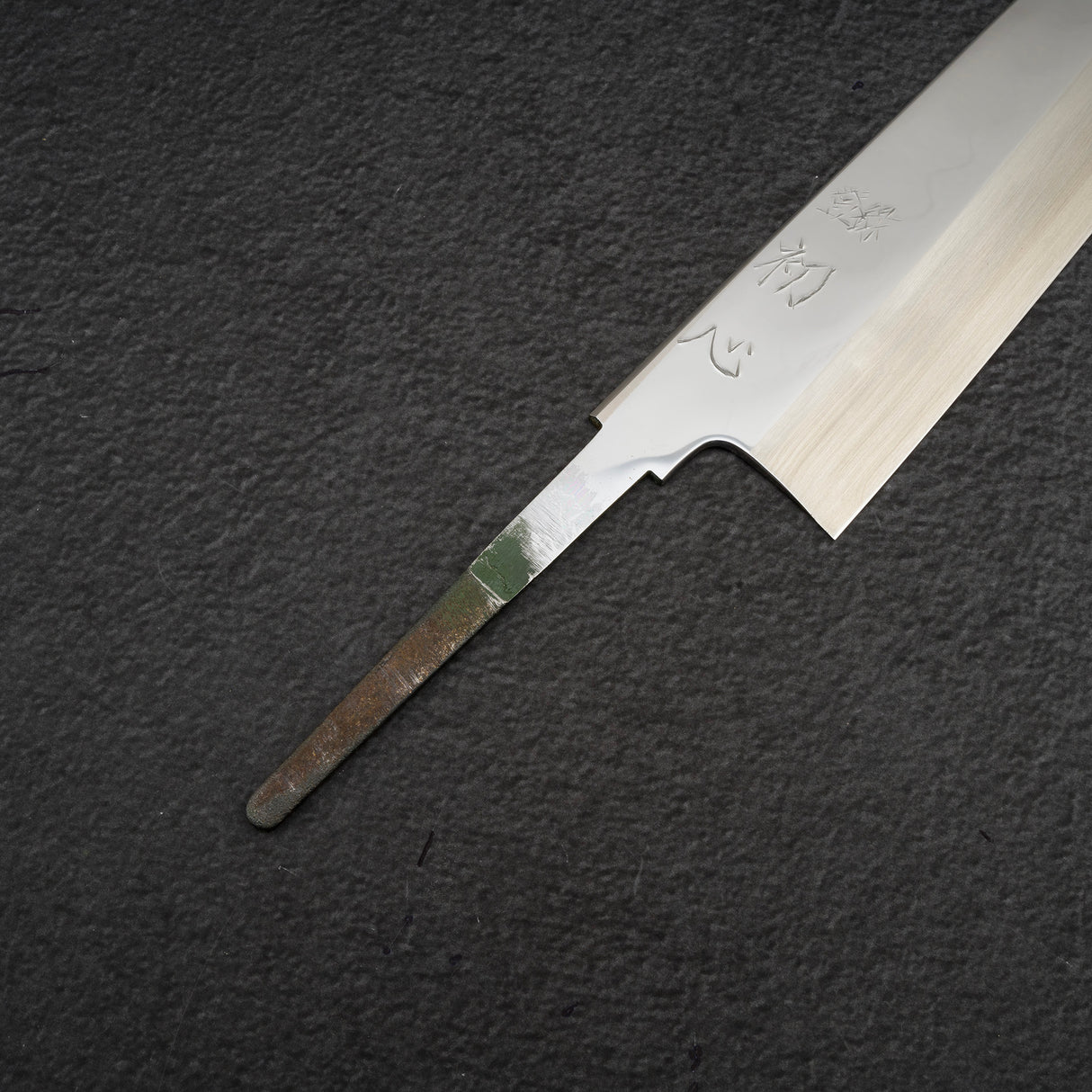 Hatsukokoro by Nakakawa White 3 Wave Hamon Honyaki Gyuto 240mm 寬斜角刀片