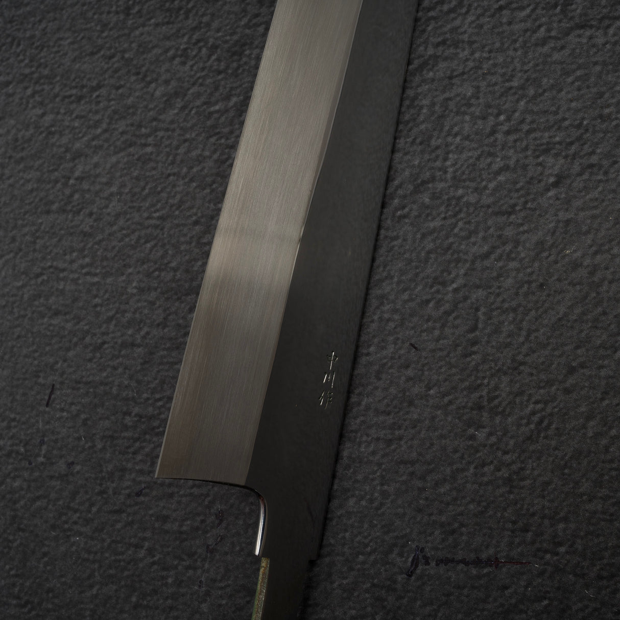 Hatsukokoro by Nakakawa White 3 Wave Hamon Honyaki Gyuto 240mm 寬斜角刀片