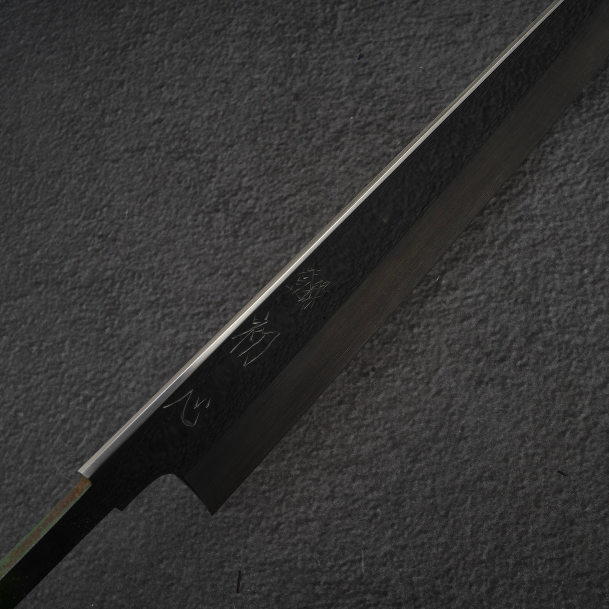 Hatsukokoro by Nakakawa White 3 Wave Hamon Honyaki Gyuto 240mm 寬斜角刀片