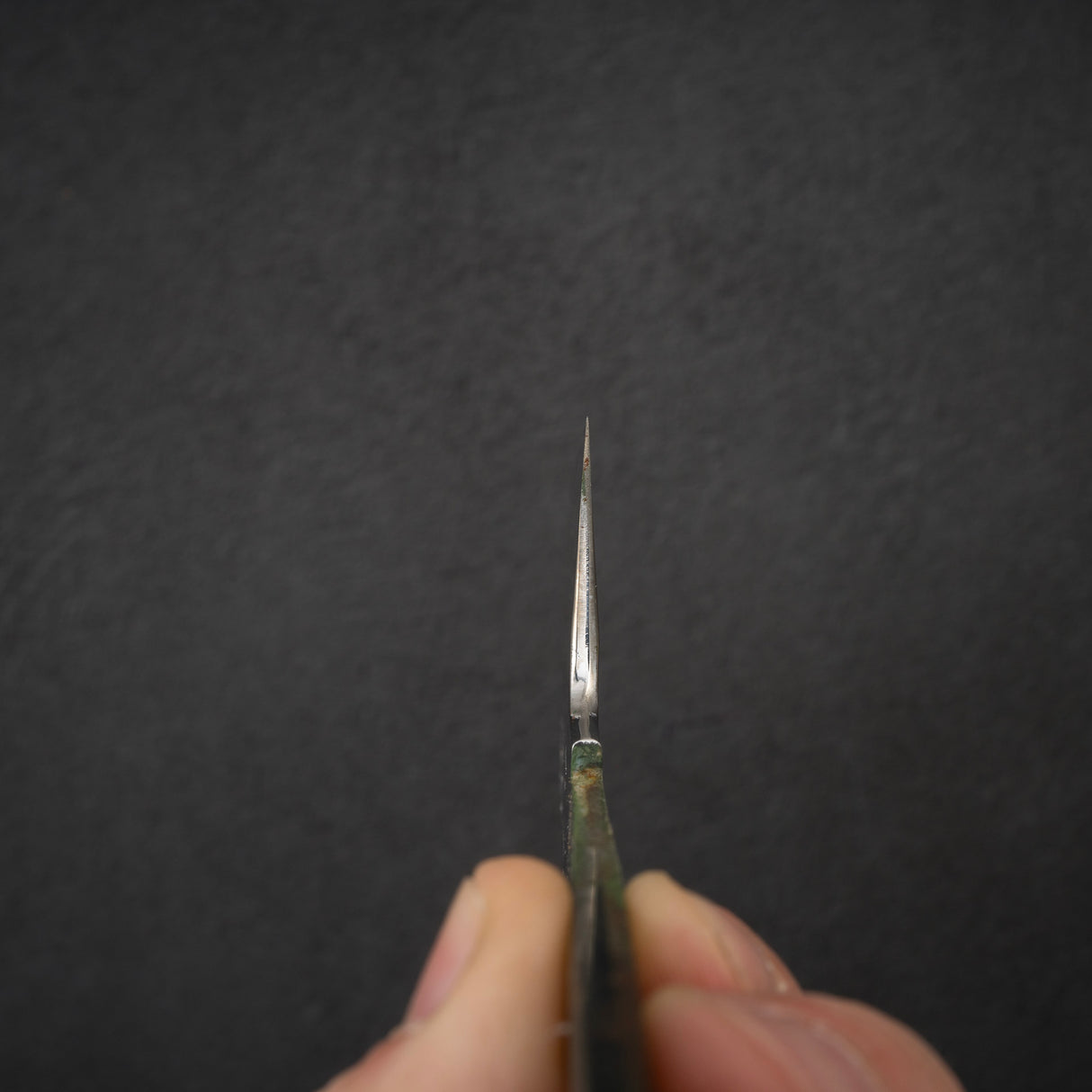 Hatsukokoro by Nakakawa White 3 Wave Hamon Honyaki Gyuto 240mm 寬斜角刀片