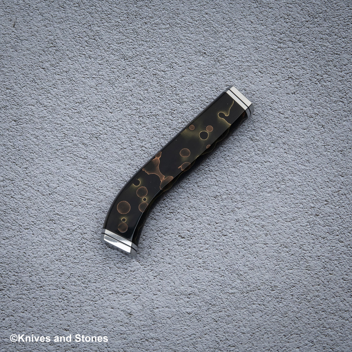 銅網 Nenox 風格 WA 手柄,適用於 Petty / Paring