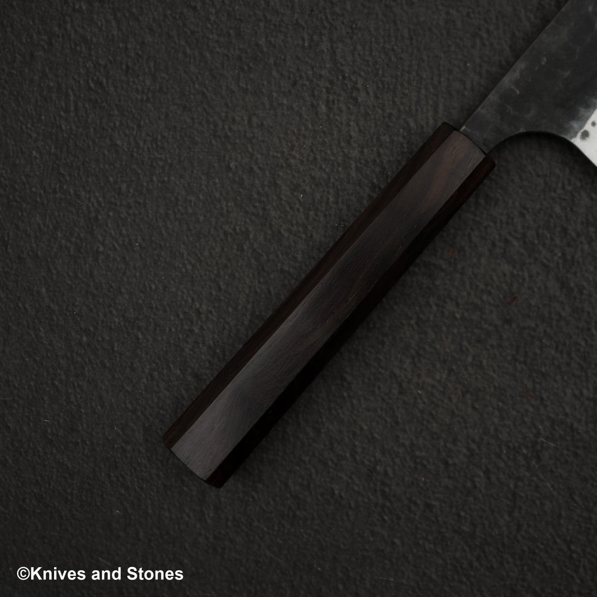 安立青紙超級槌目黑打牛刀210mm不鏽鋼夾層