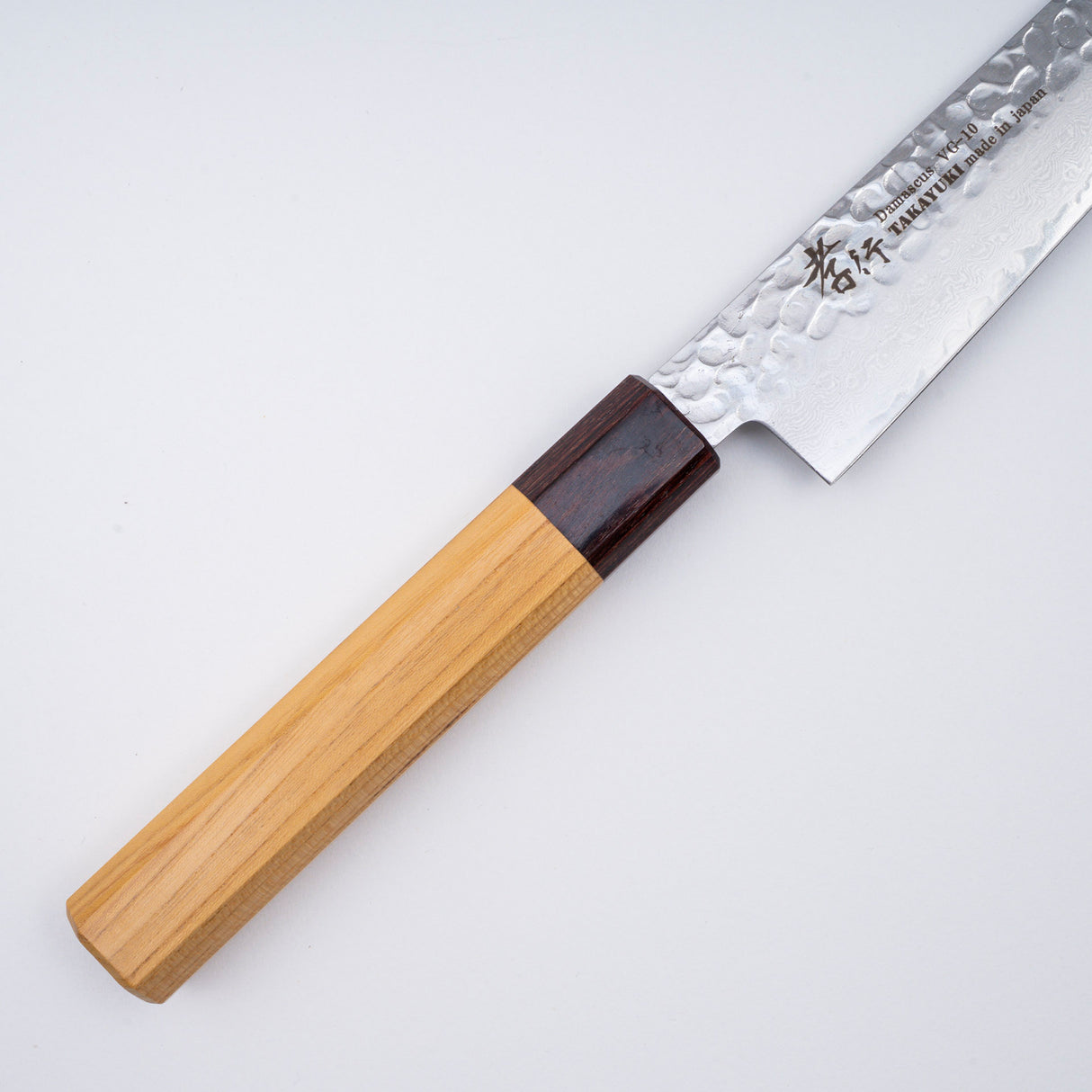 Sakai Takayuki VG10 Sujihiki 240mm (9.4") 33 層錘擊大馬士革 WA 手柄