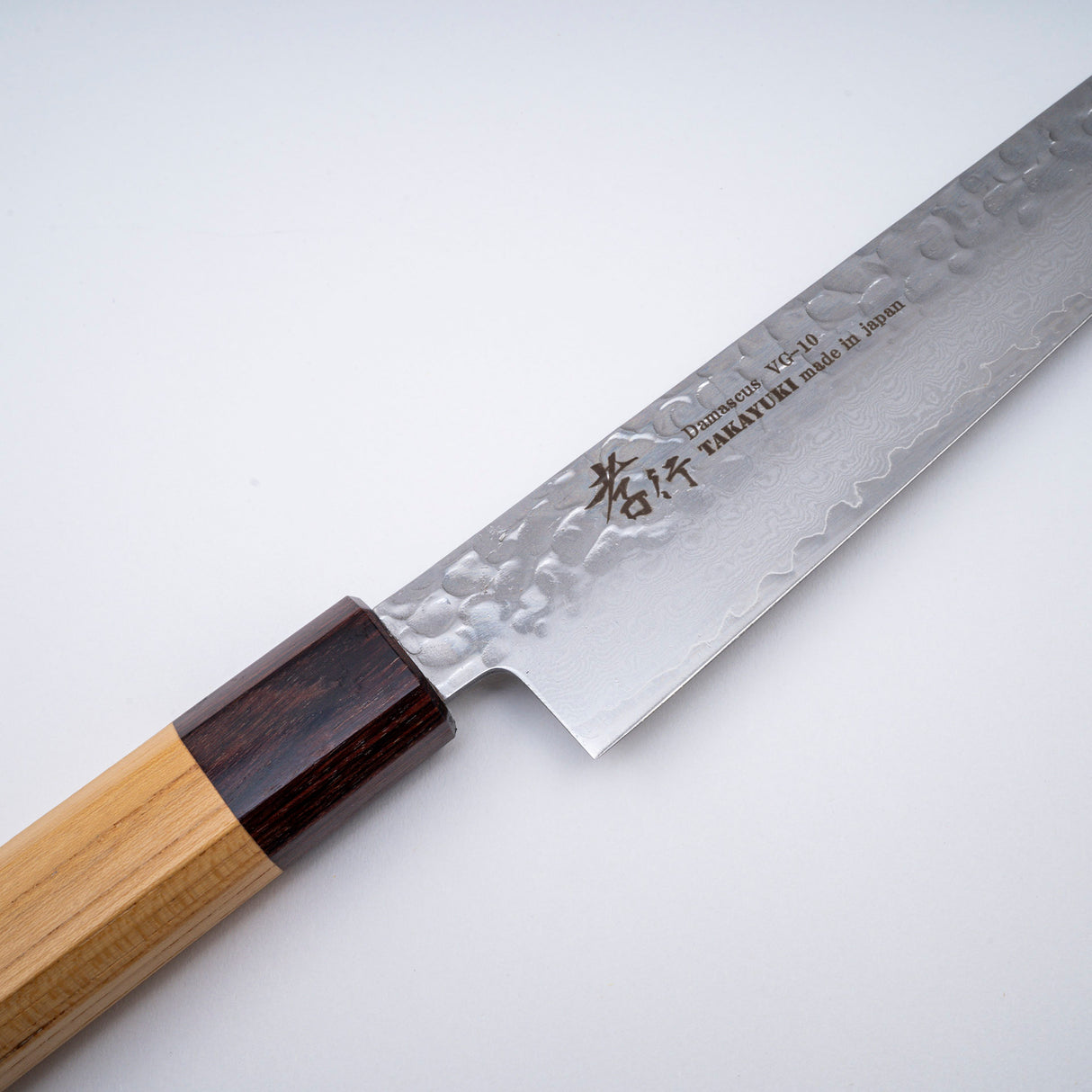 Sakai Takayuki VG10 Sujihiki 240mm (9.4") 33 層錘擊大馬士革 WA 手柄