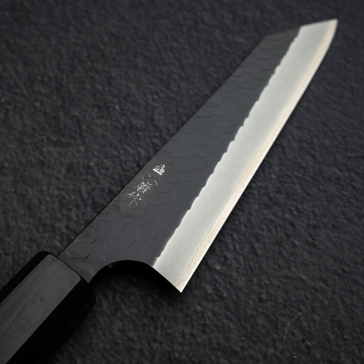 Nigara SG2 KU Double-bevel Honesuki 150mm (Boning Knife) Tsuchime Ebony