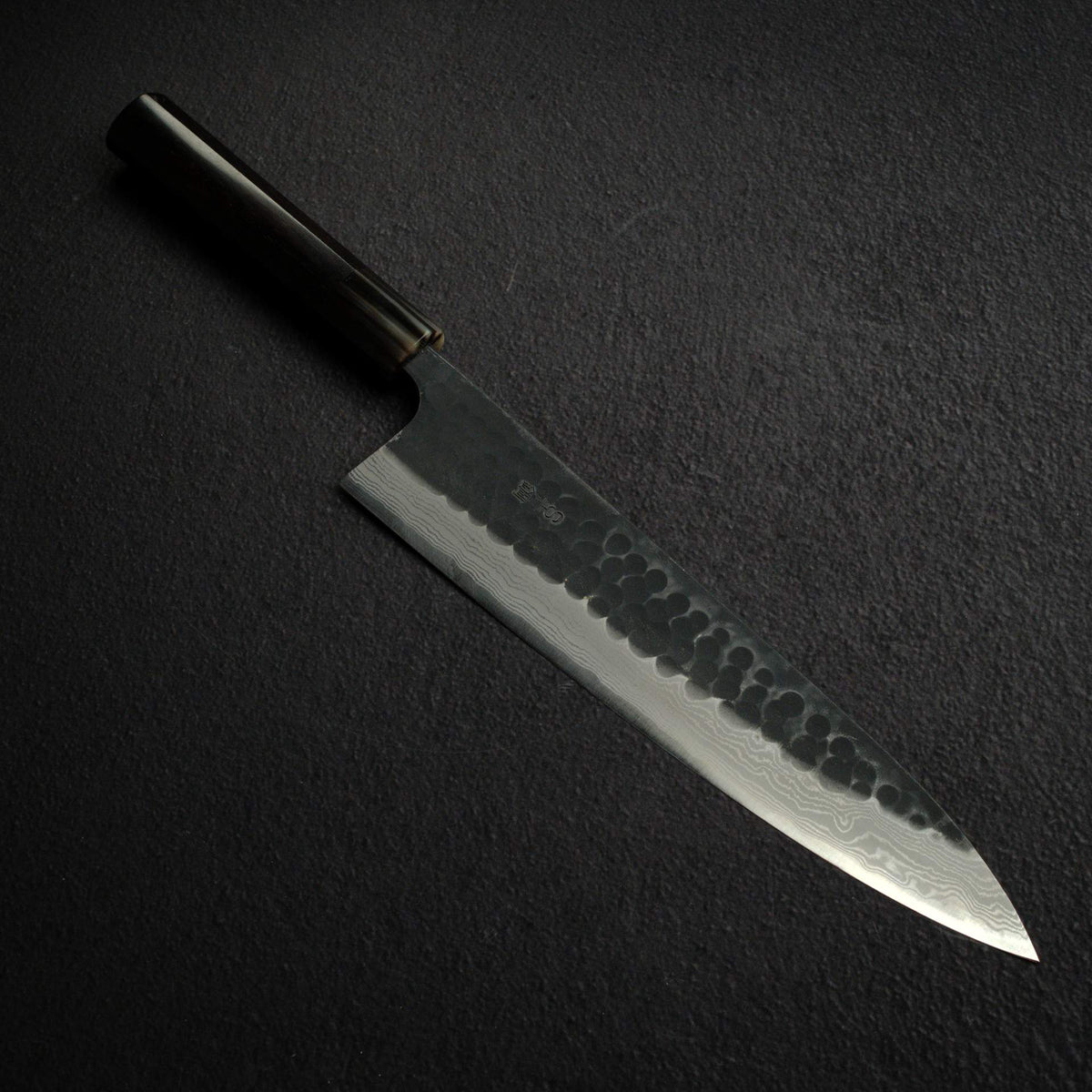 Nao Yamamoto Blue Super Kurouchi Damascus Gyuto 240mm