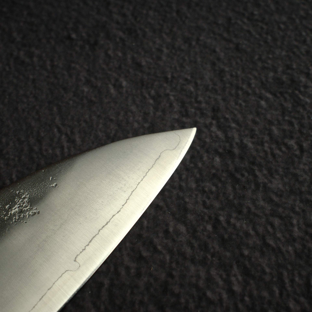 Tsunehisa Ginsan Nashiji Gyuto 210mm Ebony Handle