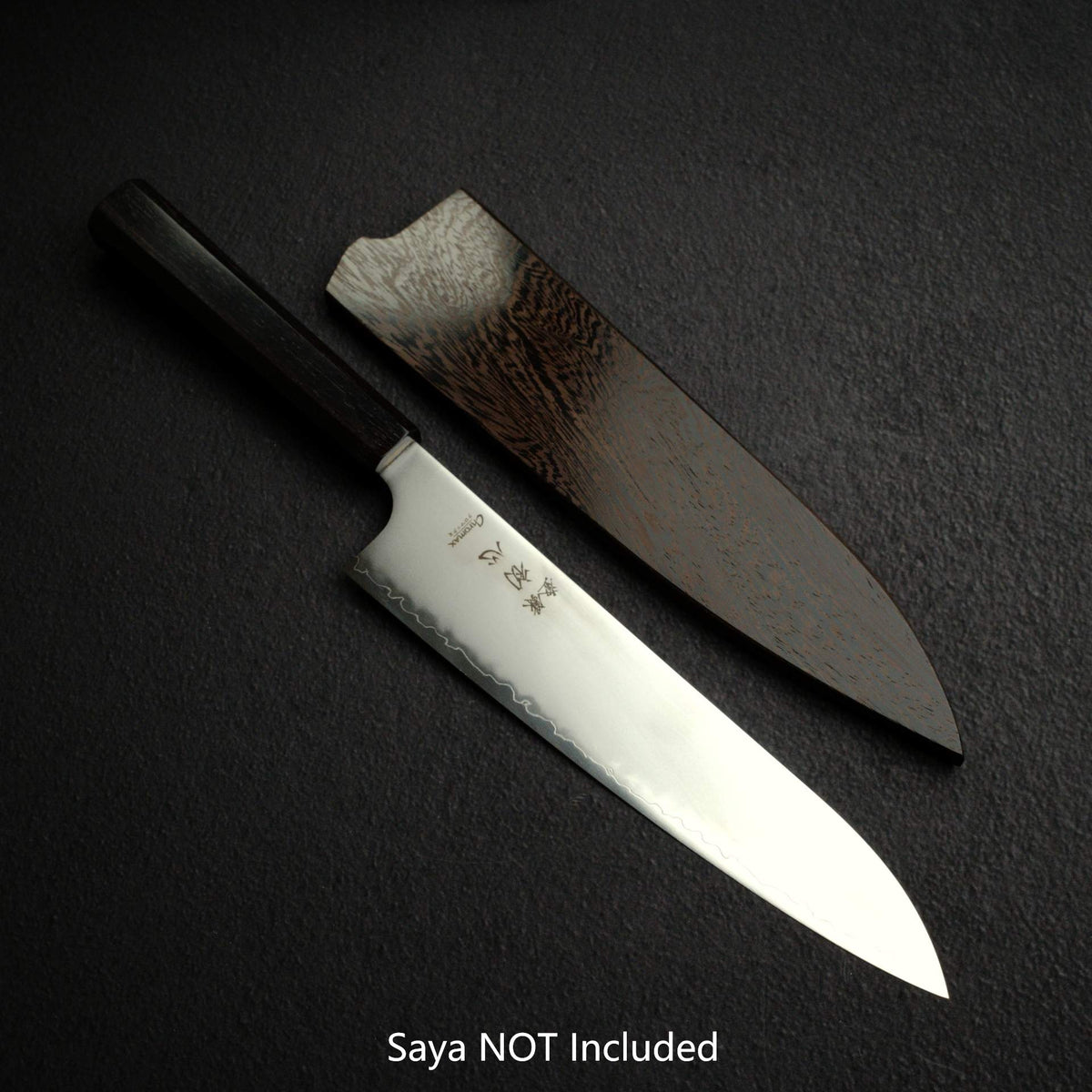 Hatsukokoro Hayabusa Chromax Gyuto 240mm, Ebony Handle
