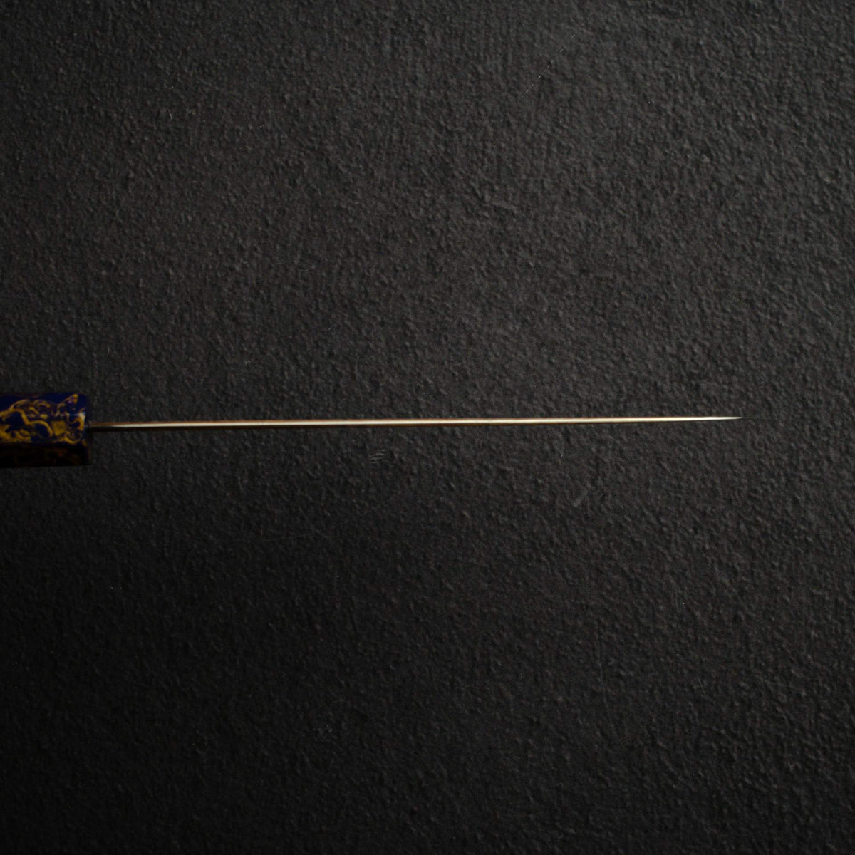 Hatsukokoro Kujaku V-Toku-2 Petty 150mm Rainbow Damascus Finish Purple Urushi