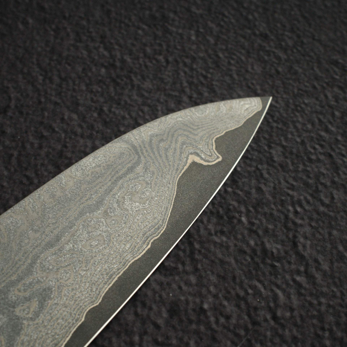 Hatsukokoro x Nigara VG XEOS Kurozome Damascus Gyuto 240mm w/ Saya