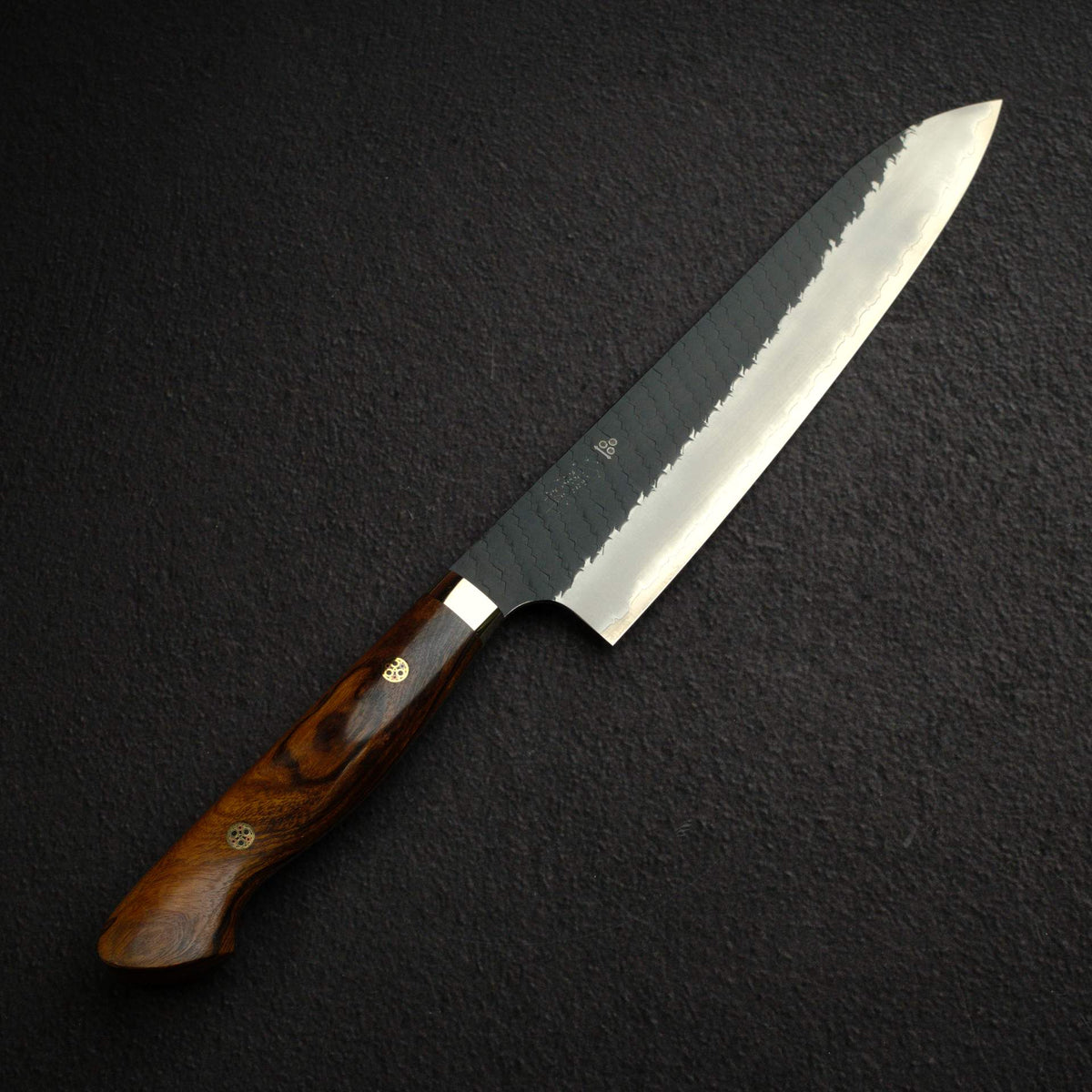 Nigara SG2 Kurouchi Tsuchime Gyuto 240mm Western Ironwood
