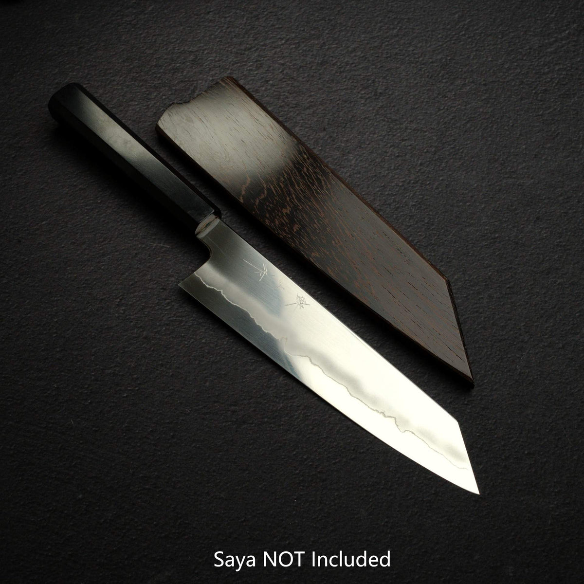 Tetsujin Ginsan Ukiba K-tip Gyuto 210mm Ebony Handle