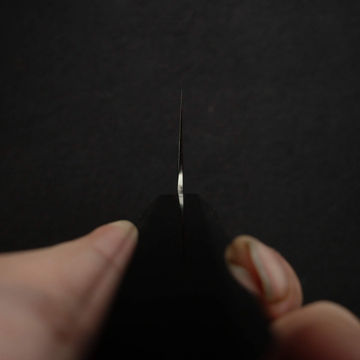 Tetsujin Ginsan Ukiba K-tip Gyuto 210mm Ebony Handle