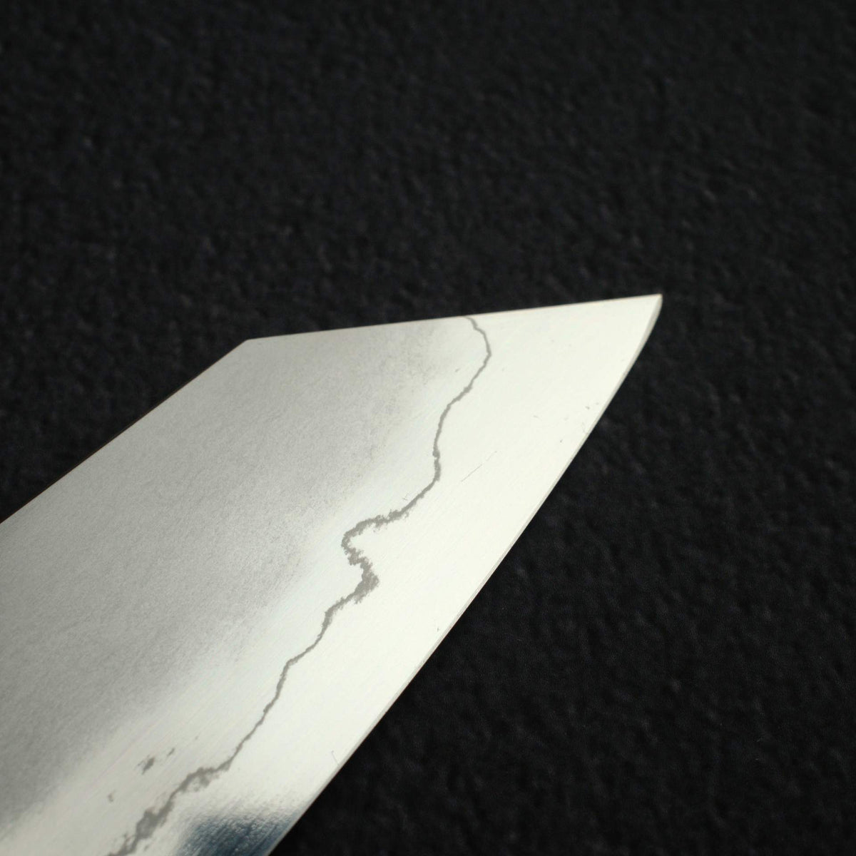 Tetsujin Ginsan Kasumi K-tip Gyuto 210mm Ebony Handle