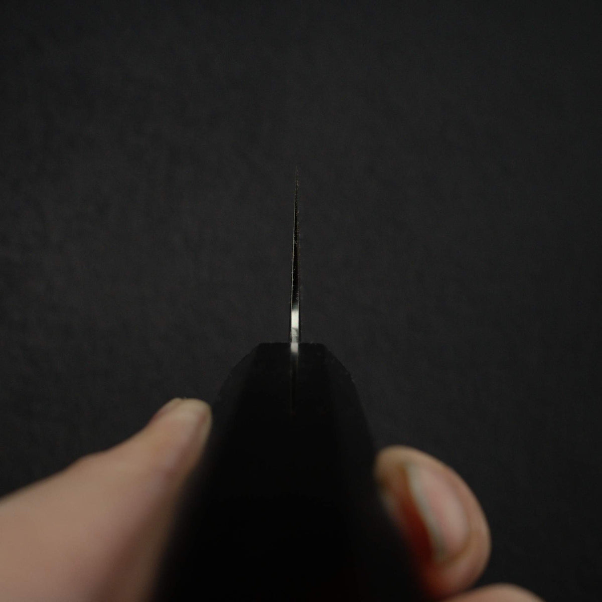 Tetsujin Ginsan Kasumi K-tip Gyuto 210mm Ebony Handle