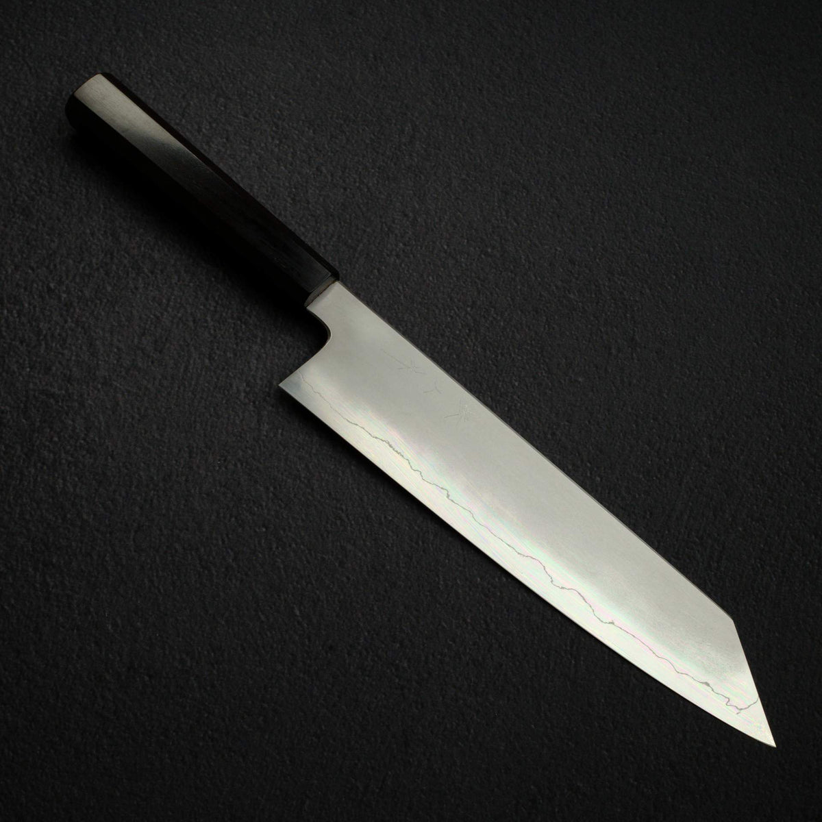 Tetsujin Ginsan Kasumi K-tip Gyuto 240mm Ebony Handle