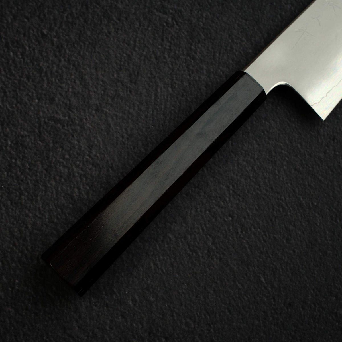 Tetsujin Ginsan Kasumi K-tip Gyuto 240mm Ebony Handle