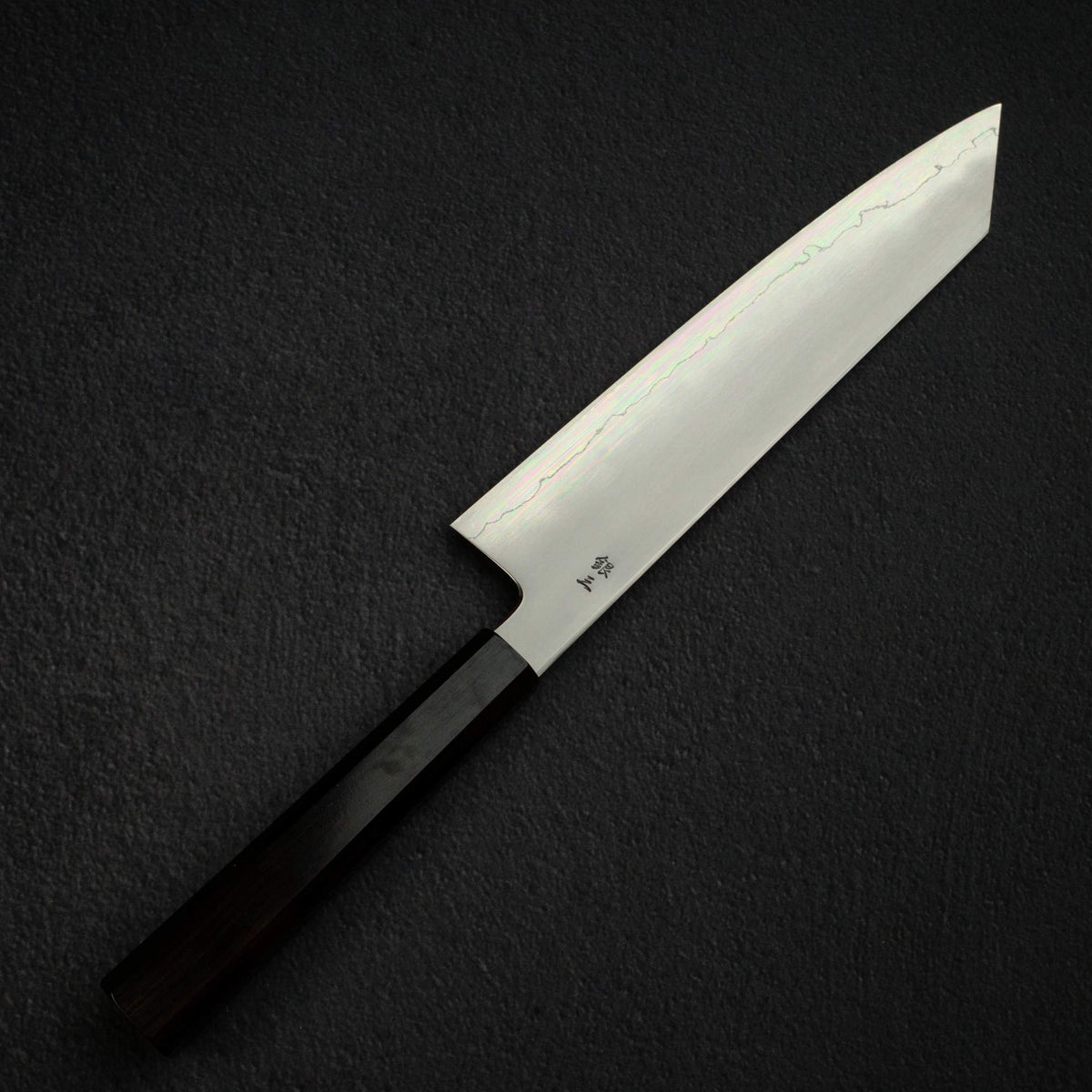 Tetsujin Ginsan Kasumi K-tip Gyuto 240mm Ebony Handle