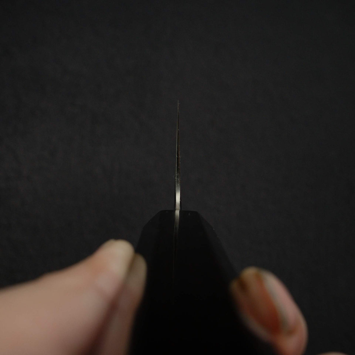 Tetsujin Ginsan Kasumi K-tip Gyuto 240mm Ebony Handle