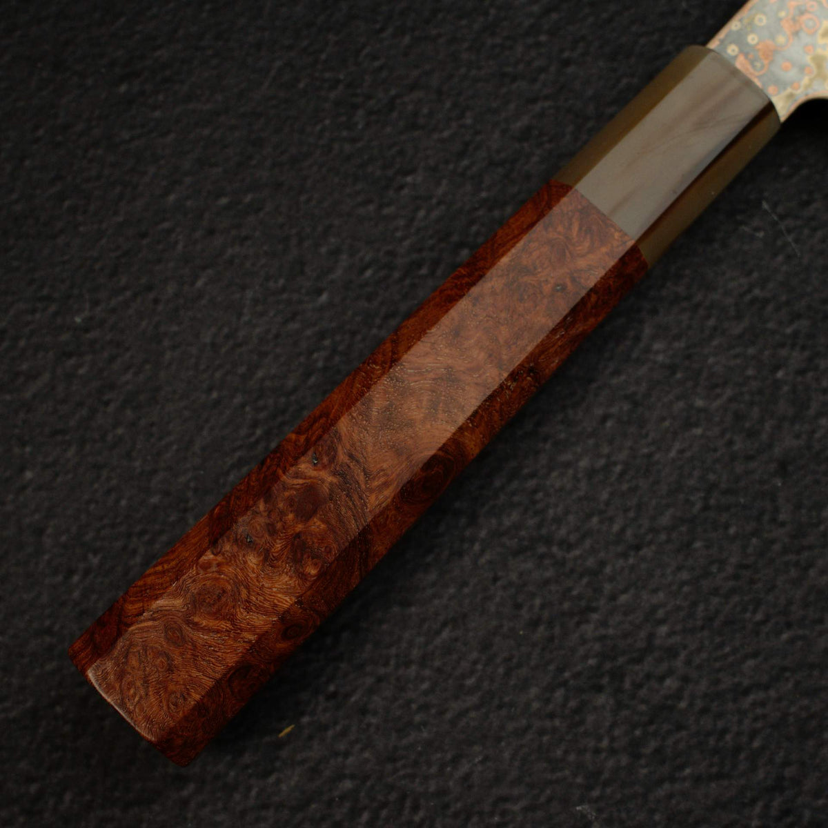 Hatsukokoro Hinotori V-Toku 2 Sujihiki 270mm Rainbow Damascus Finish