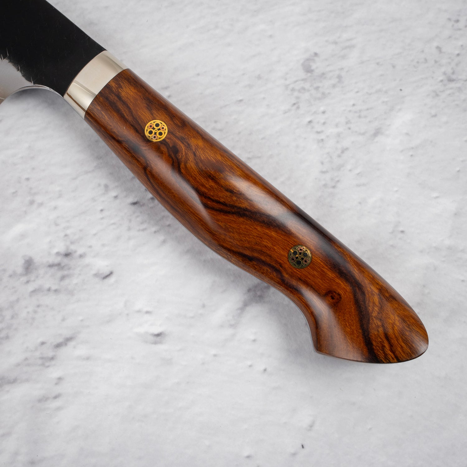 Nigara SG2 Tsuchime Kurouchi K-tip Sujihiki 255mm Western Ironwood