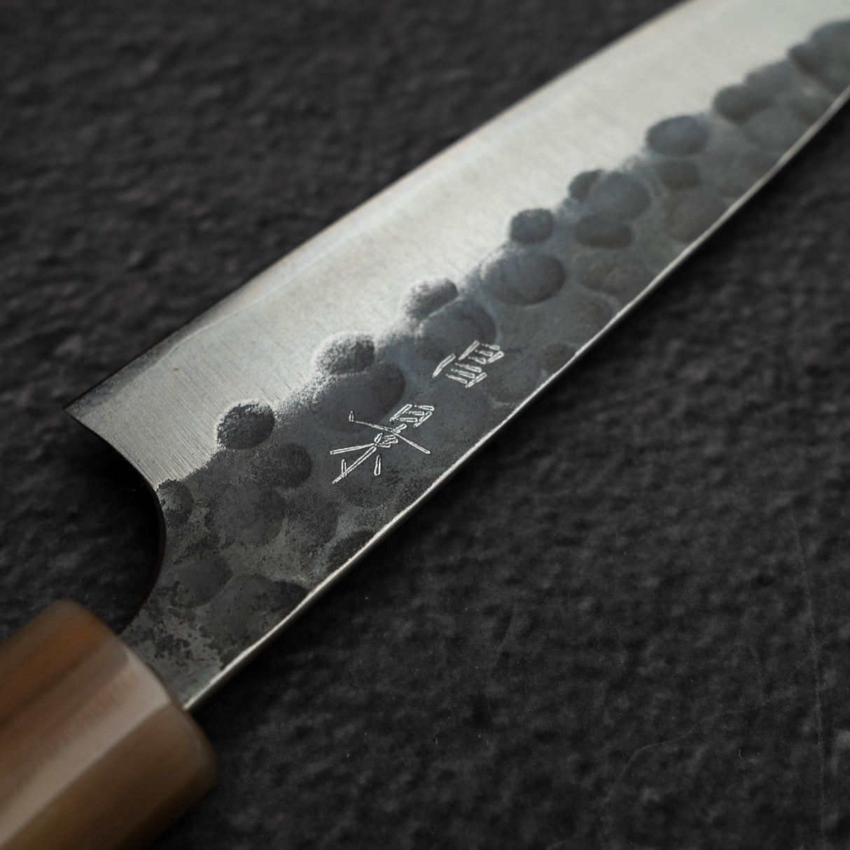 Masakage Koishi AS Petty 120mm, Aogami Super Kurouchi Tsuchime K&S Hearted-shaped Ironwood Handle