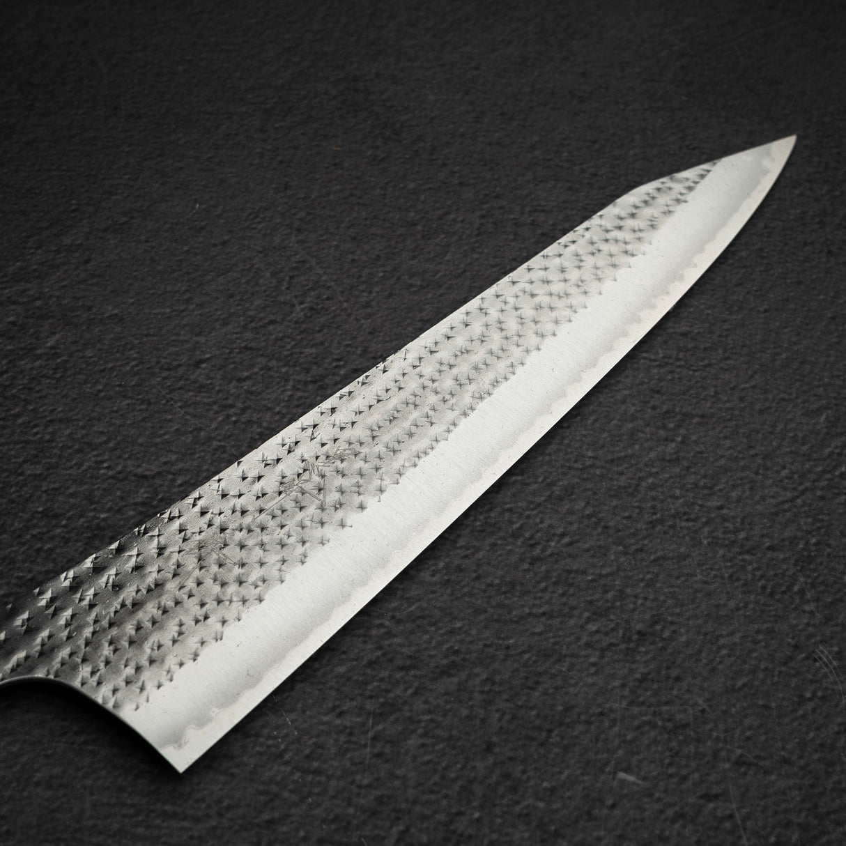 Kurosaki Kokusen Ei Aogami Super K tip Gyuto 270mm Turquoise White Ferrule