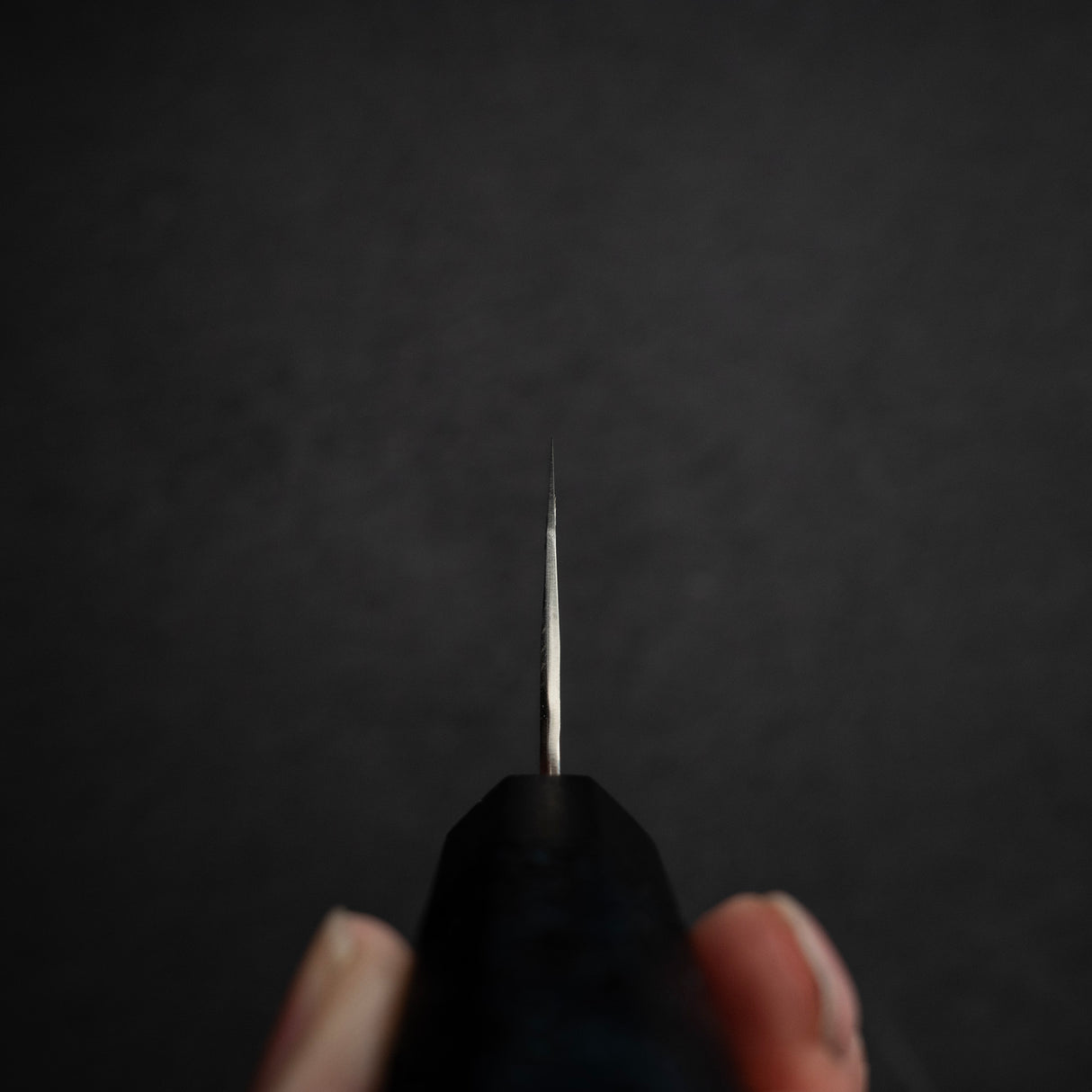 Kurosaki Senko (閃光) Ei SG2 Santoku 165mm Ai Tenmoku Handle & Saya