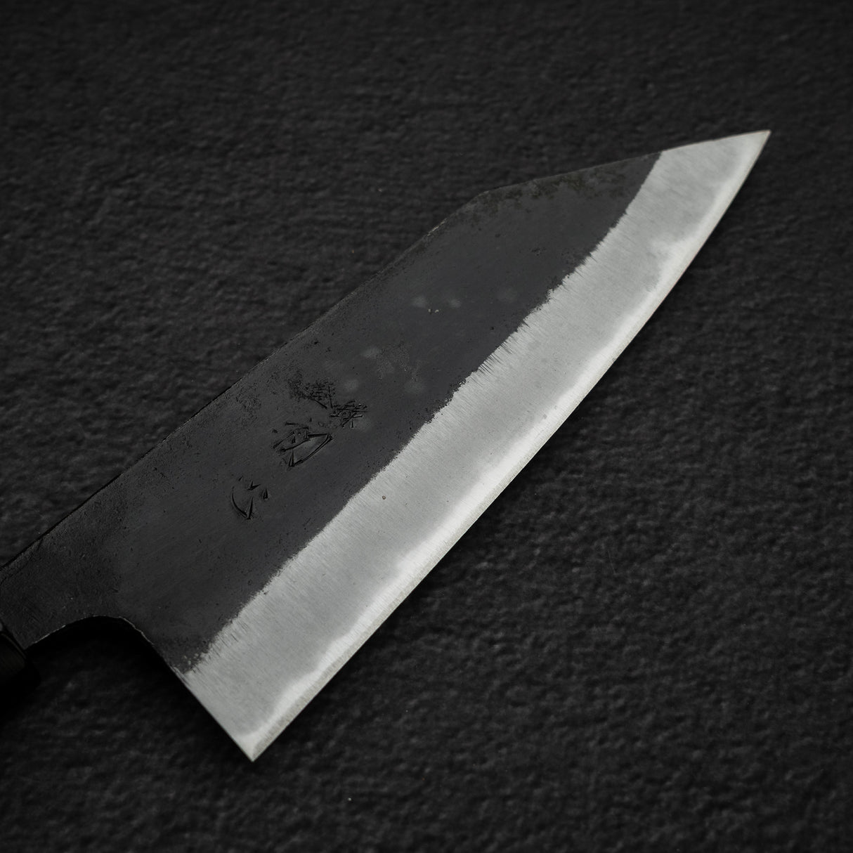 Hatsukokoro Kurokaze Blue 2 Kurouchi K Tip Deba 165mm Double Bevel