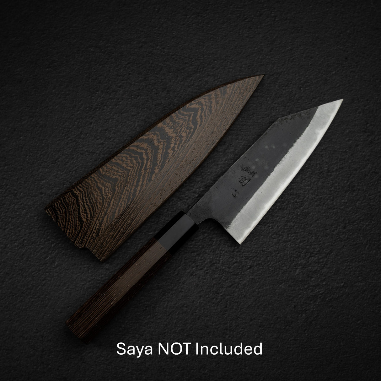 Hatsukokoro Kurokaze Blue 2 Kurouchi K Tip Deba 165mm Double Bevel