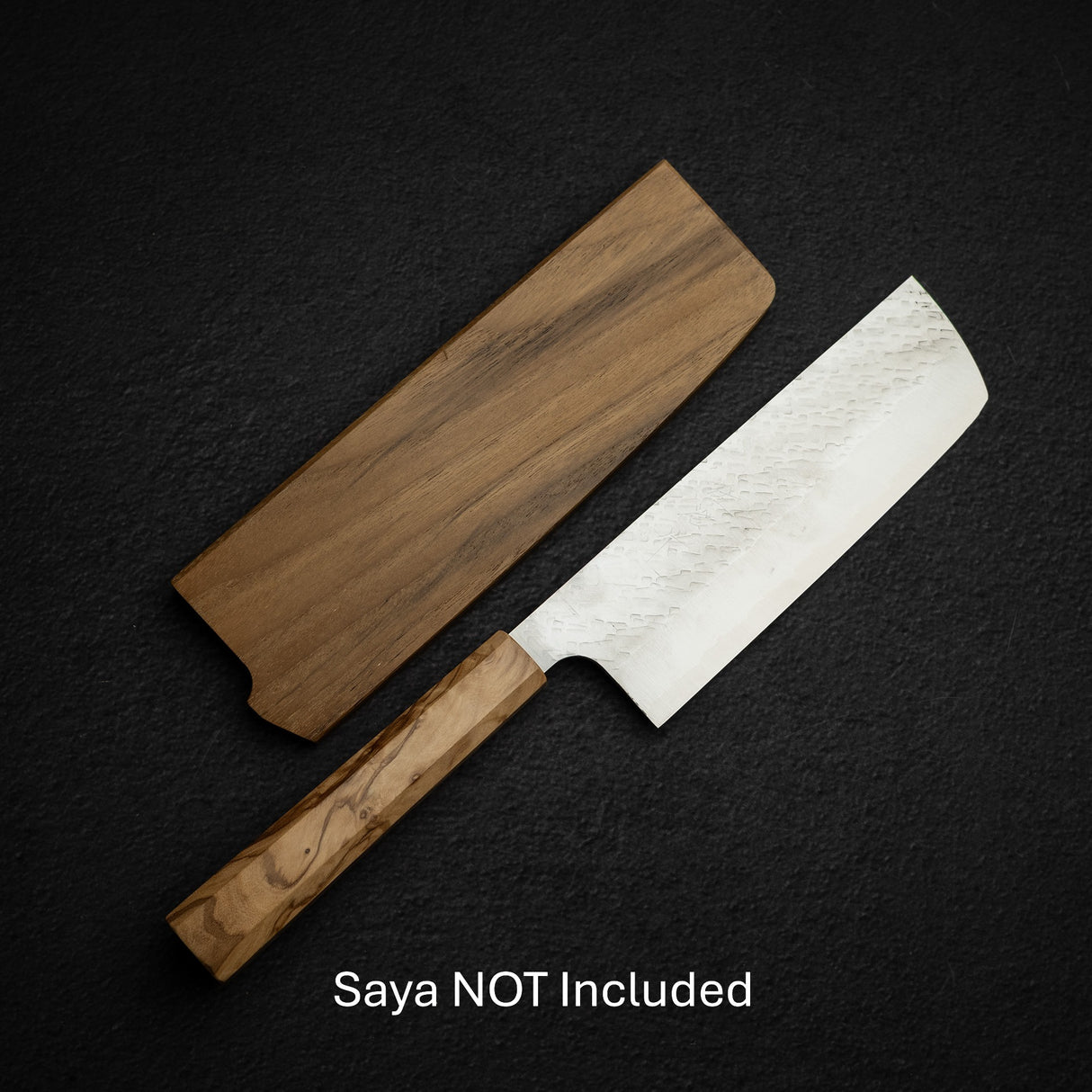 Takeshi Saji STRIX Tsuchime 165mm Nakiri Olivewood Handle