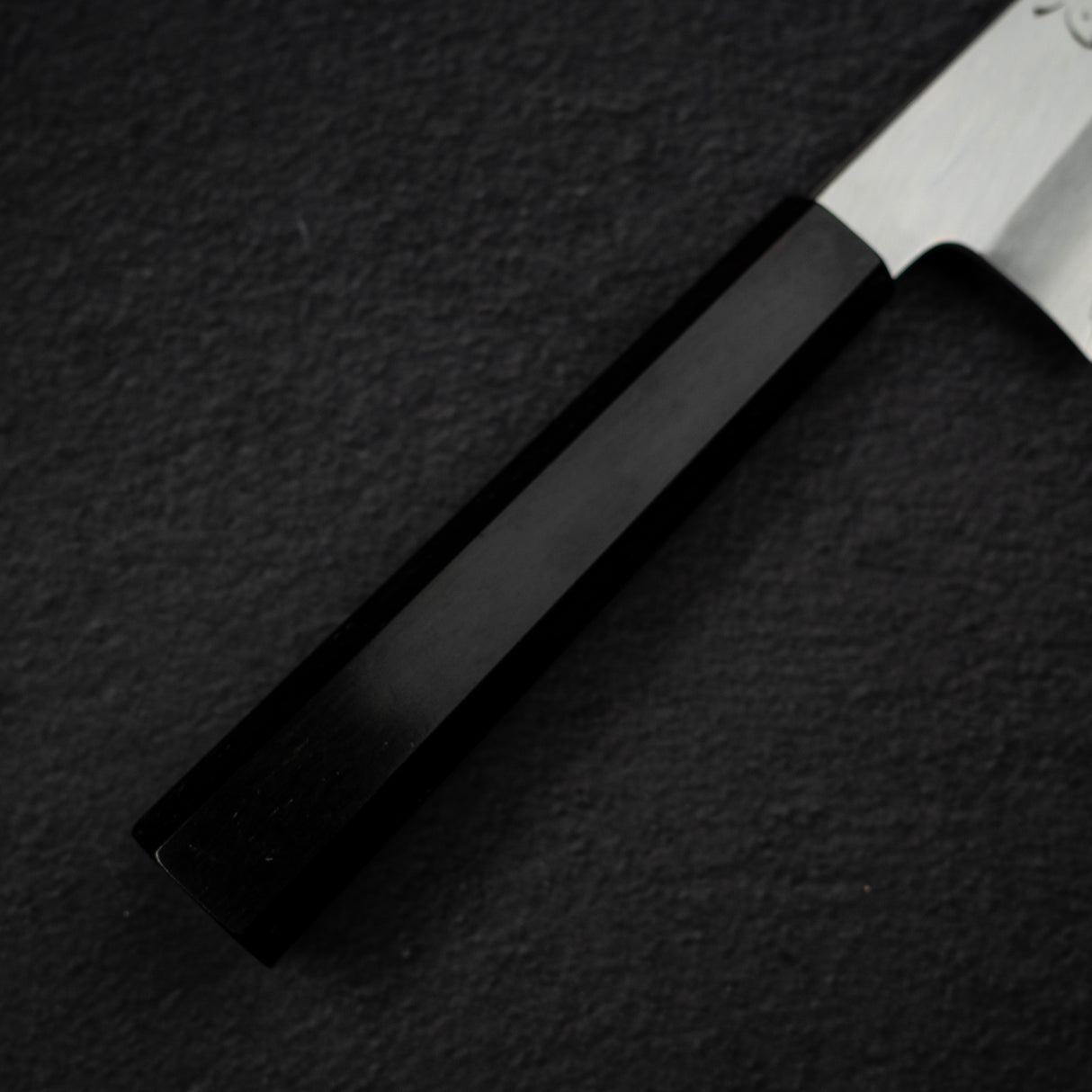 Nakagawa Ginsan Wide Bevel Kasumi Gyuto 210mm Ebony Handle