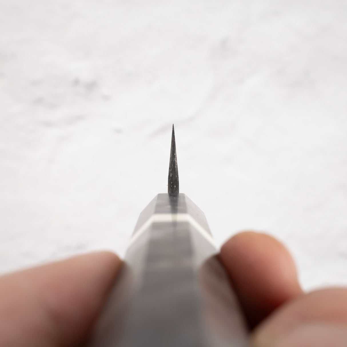 Hatsukokoro Itadaki Blue2 & White2 雙核大馬士革 Tsushime Petty 150mm 帶 Saya