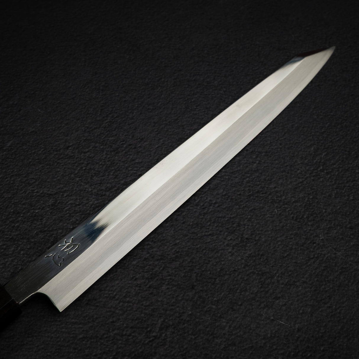 Hatsukokoro FAXR2 Powdered Steel K-tip Yanagiba 300mm Mirror Polish Ebony