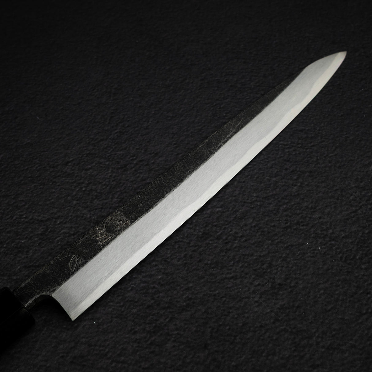 Hatsukokoro x Myojin Shirasagi Blue 2 Kurouchi Yanagiba 240mm
