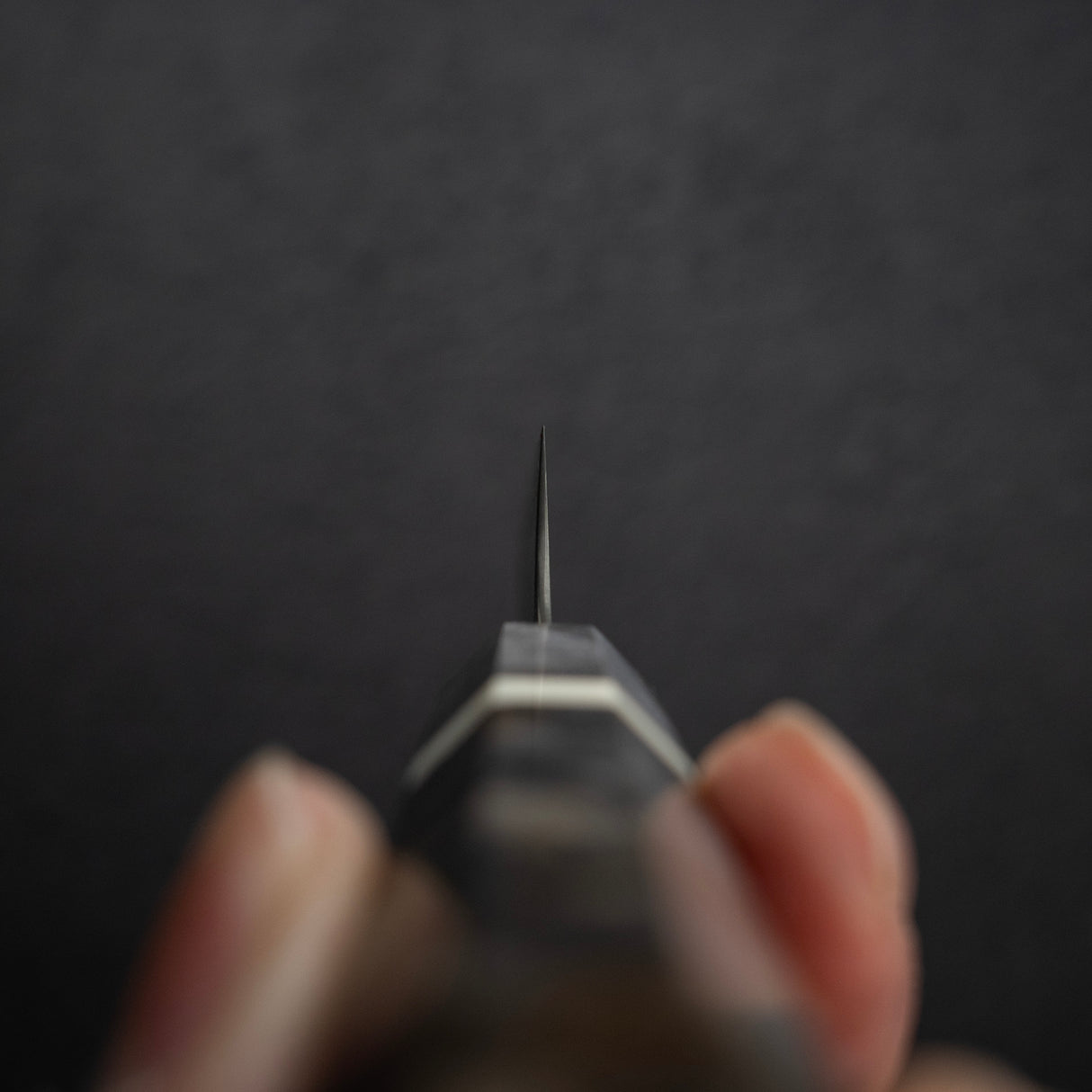 Nigara Anmon SG2 Raindrop Damascus Petty 120mm Birch Handle