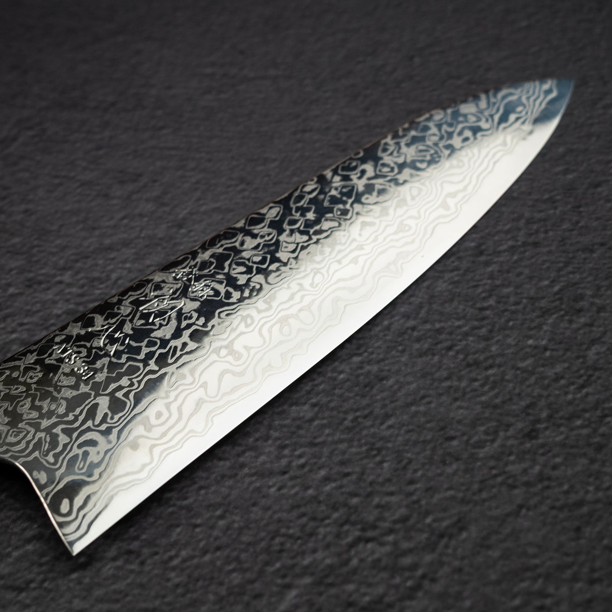 初心 銀河 ATS34 大馬士革 三德刀 180mm