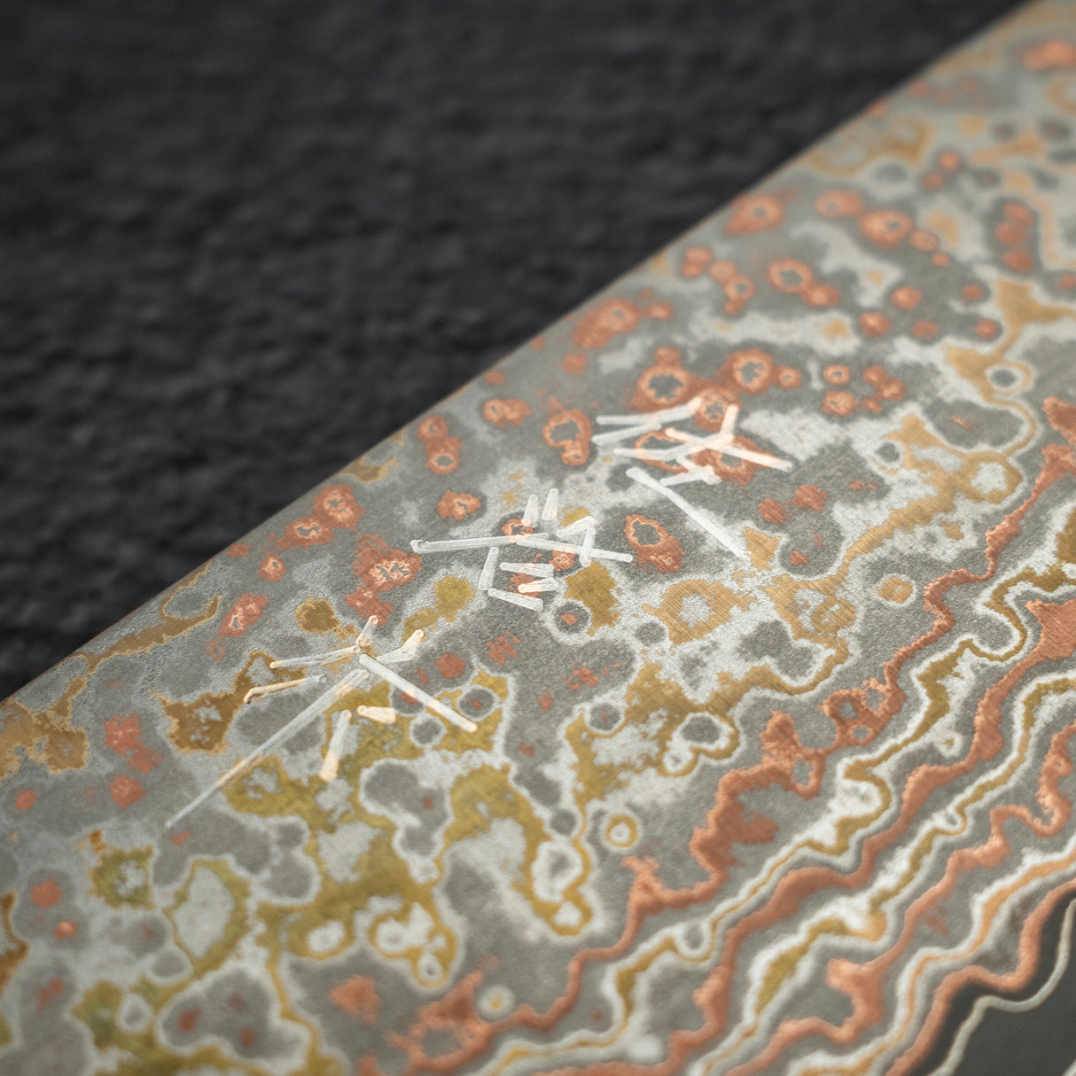 佐治武士 VG10 彩虹大馬士革蝕刻 三德刀 165mm