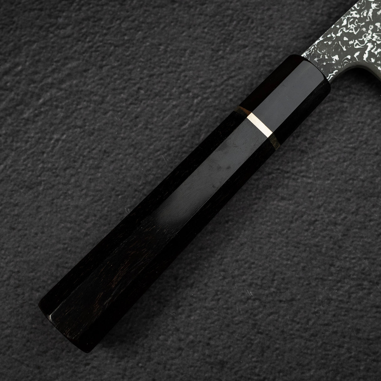 増田 吉秀 青鋼一號 黑染 大馬士革 牛刀 240mm