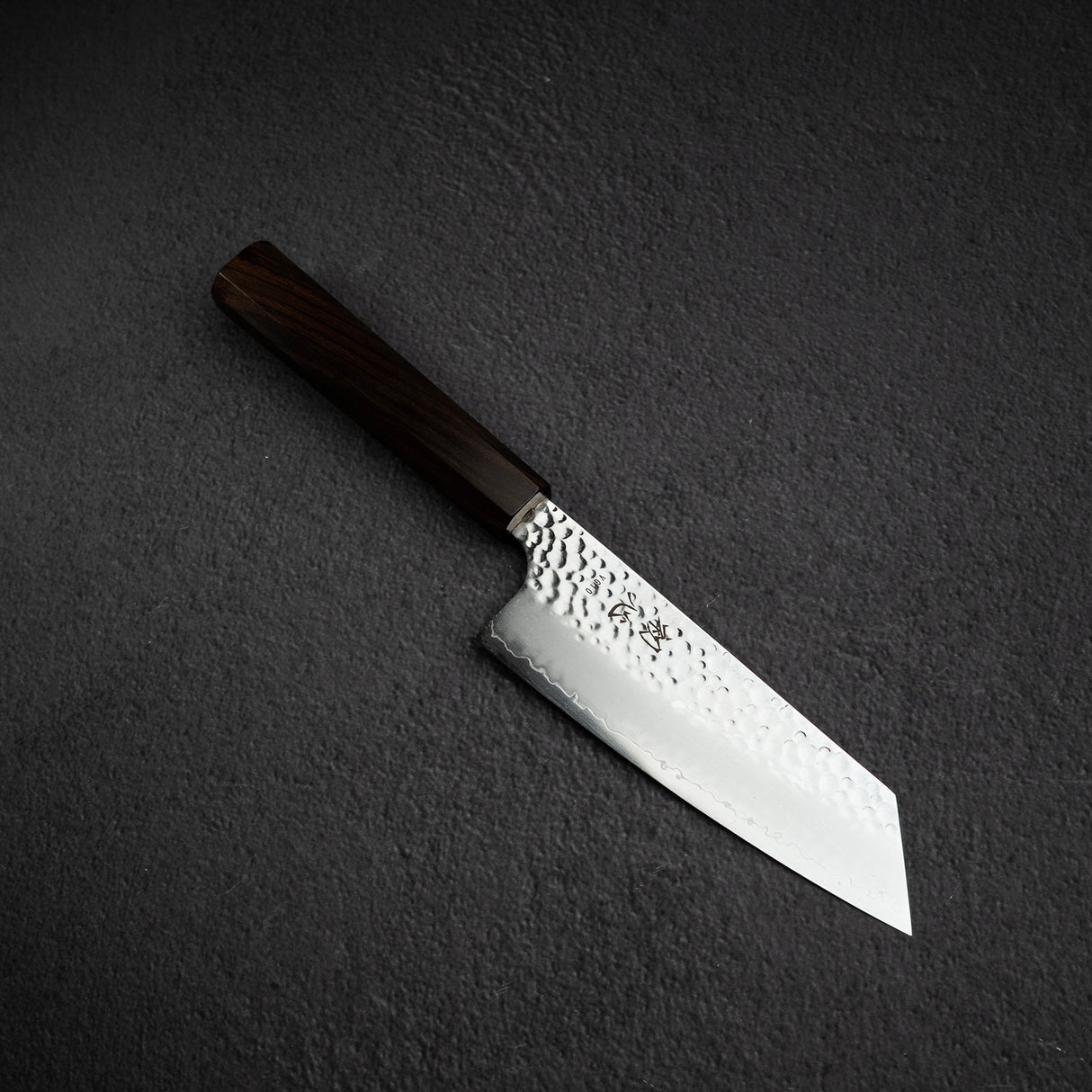 Hatsukokoro Hayabusa VG10 Tsuchime Sanmai Bunka 150mm Ebony