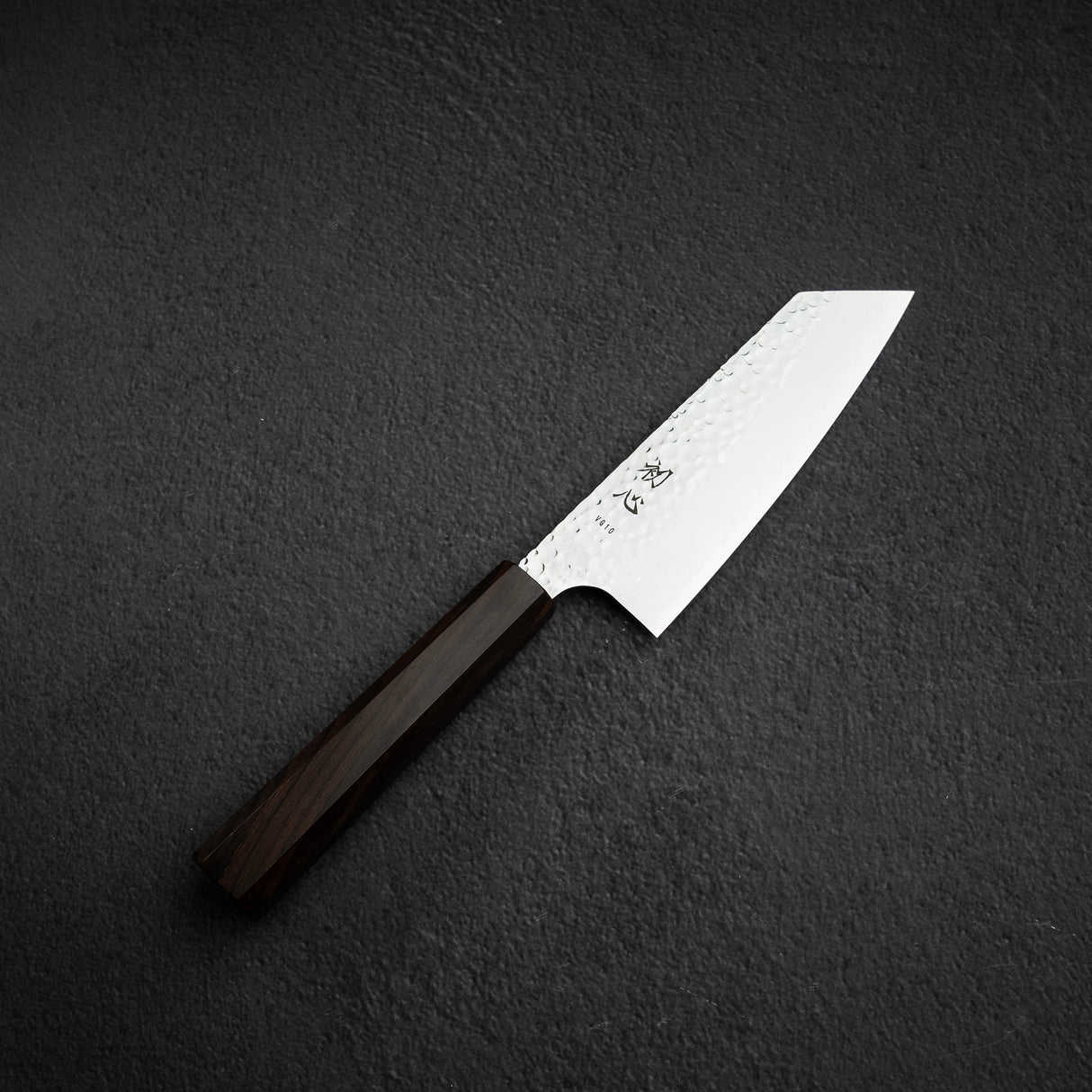 Hatsukokoro Hayabusa VG10 Tsuchime Sanmai Bunka 150mm Ebony