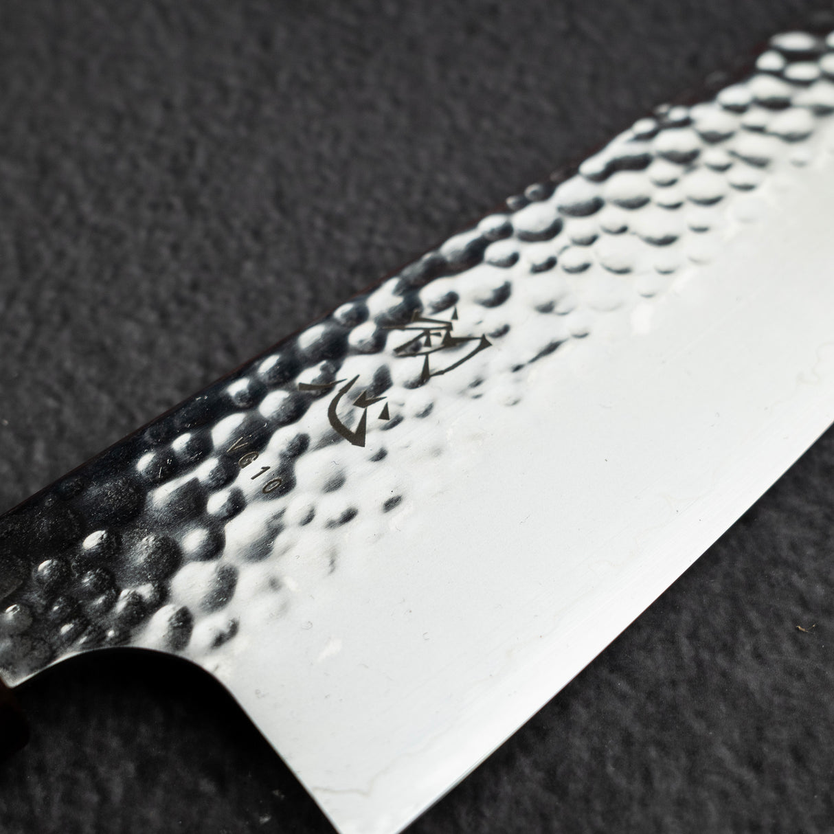 Hatsukokoro Hayabusa VG10 Tsuchime Sanmai Bunka 150mm Ebony