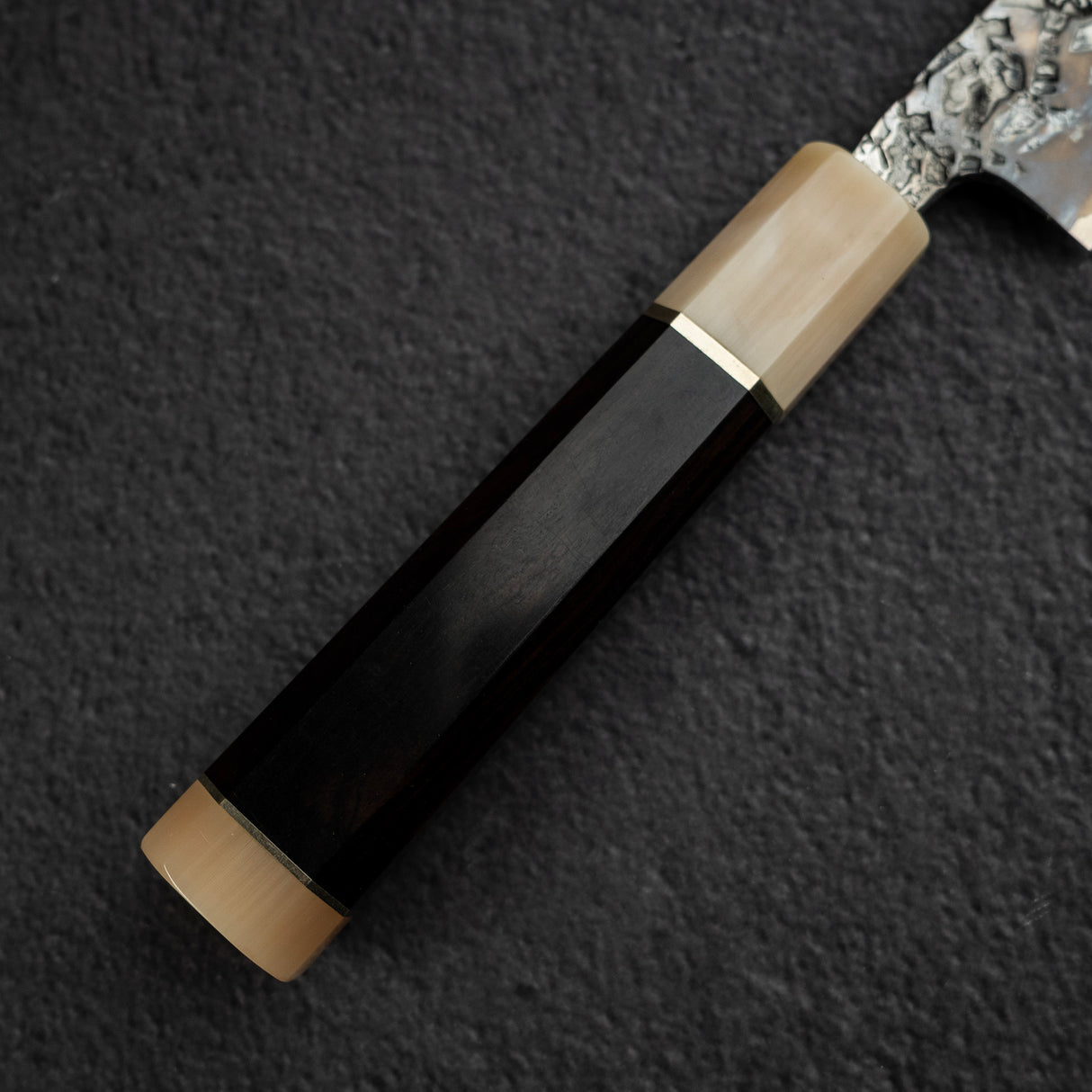 貴輔 x 新國 ATS34 小刀 / 蔬果刀 鎚目 鏡面 霞 處理 150mm w 刀套