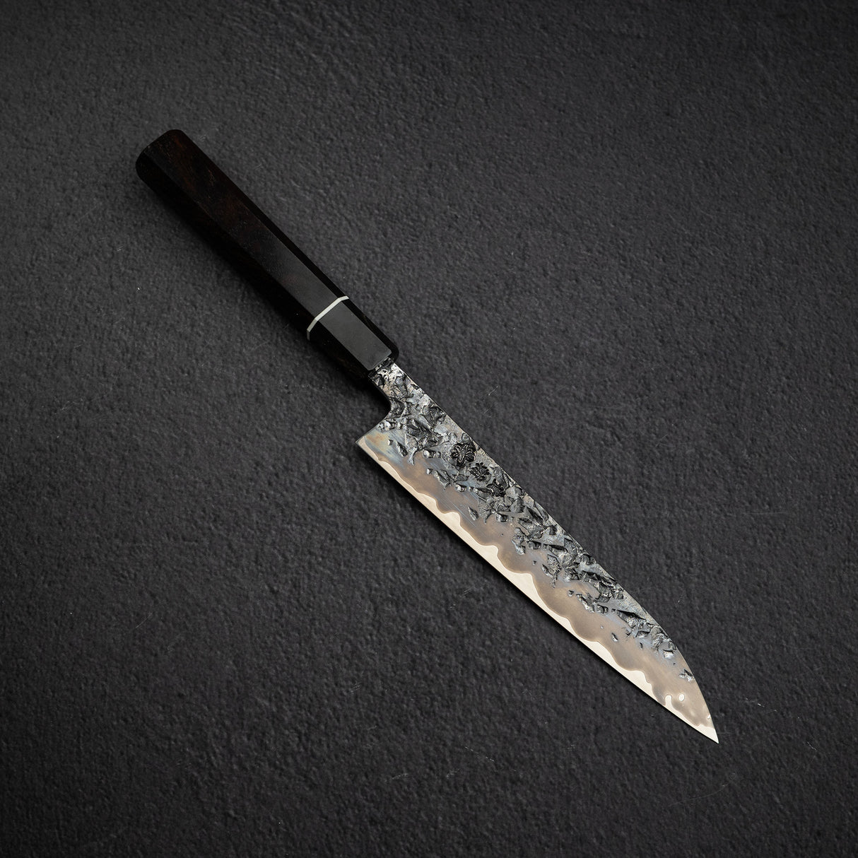 貴輔 x 新國 ATS34 小刀 / 蔬果刀 鎚目 鏡面 霞 處理 180mm w 刀套