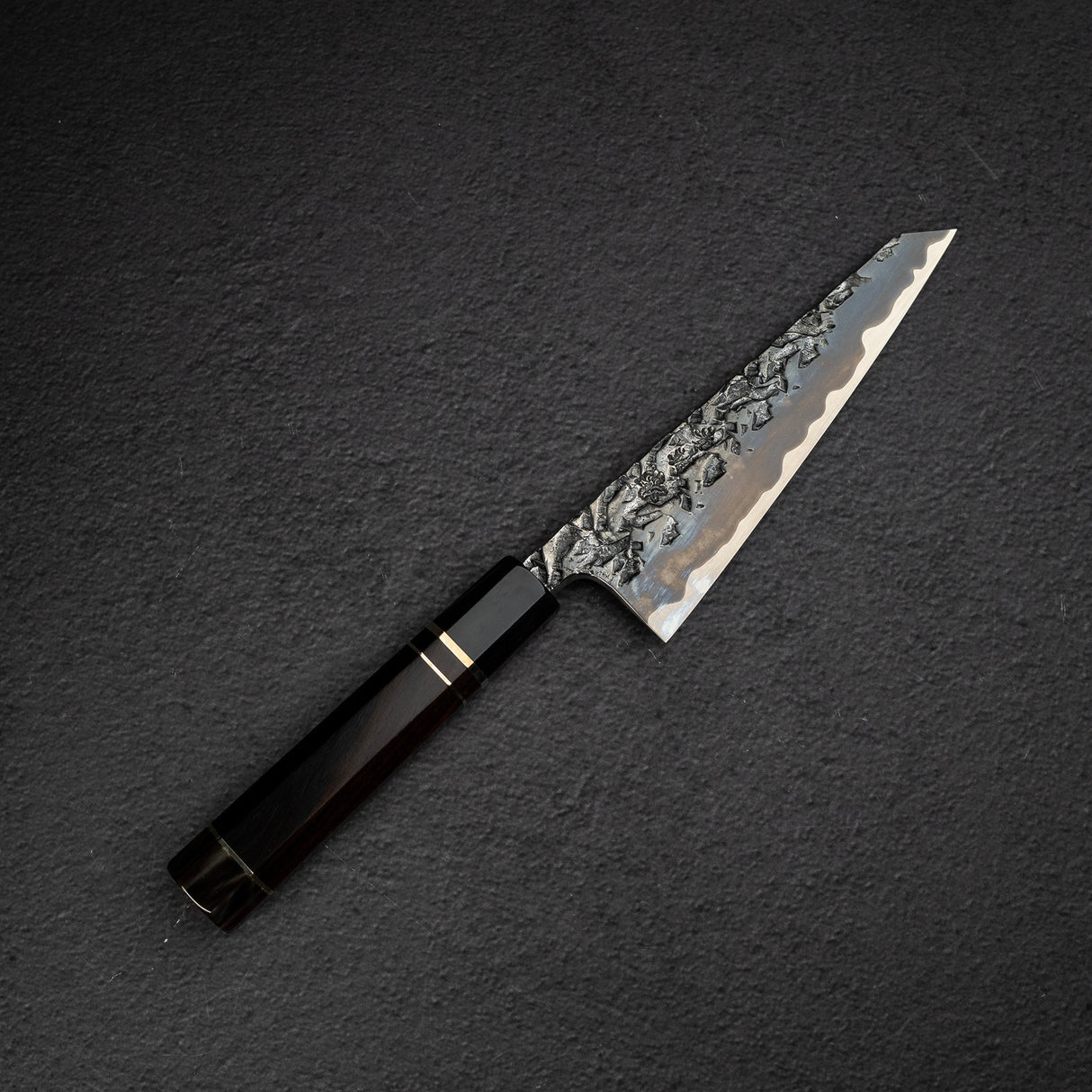 Kisuke x Xinguo ATS34 Honesuki Tsuchime Mirror Kasumi Finish 150mm w Knife Guard