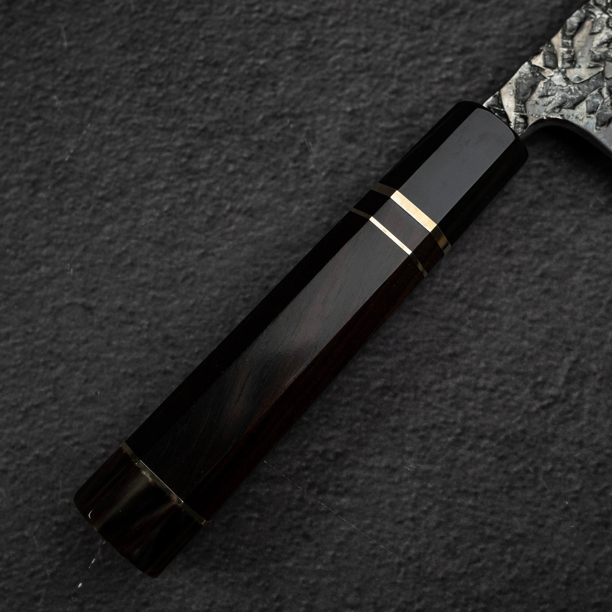 Kisuke x Xinguo ATS34 Honesuki Tsuchime Mirror Kasumi Finish 150mm w Knife Guard