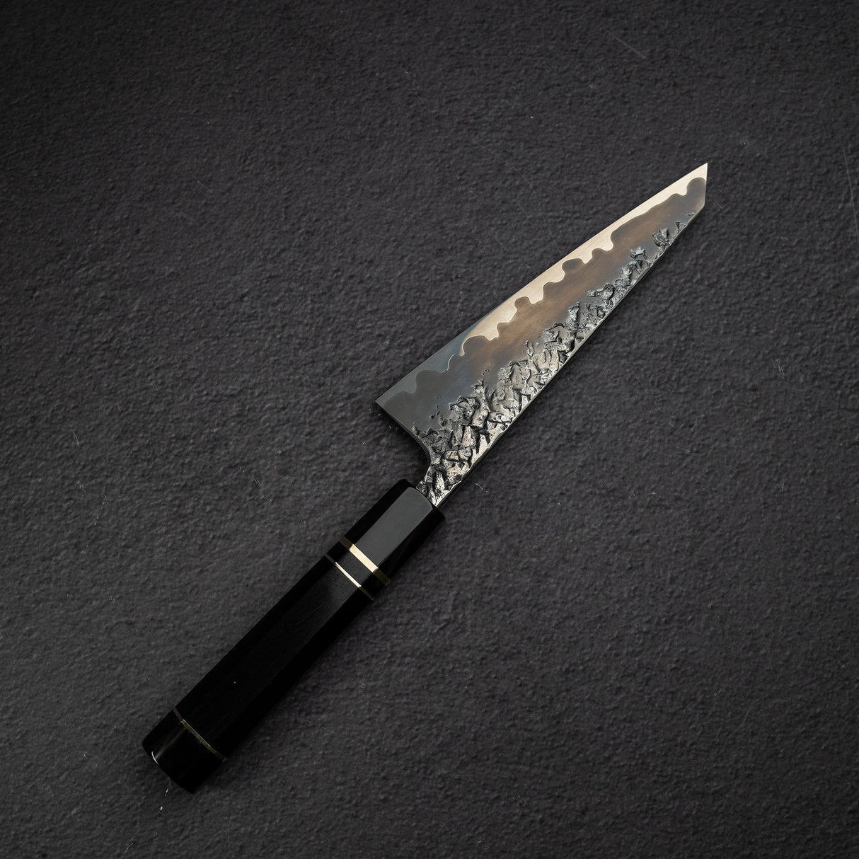 Kisuke x Xinguo ATS34 Honesuki Tsuchime Mirror Kasumi Finish 150mm w Knife Guard